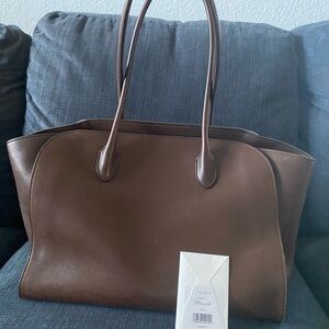 The Row Marlo 14 deep brown